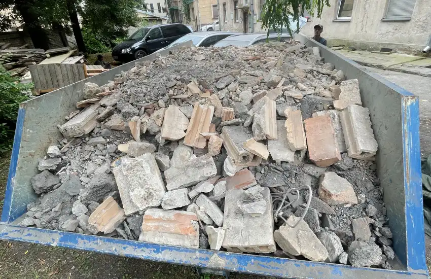 Griovimo atliekos paruoštos išvežti